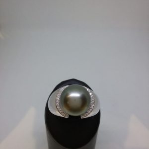 Bague perle Tahiti
