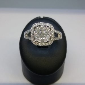 Bague diamants