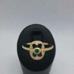Bague émeraude