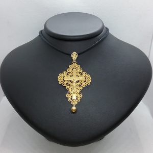 Croix boulonnaise or jaune