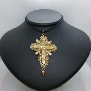 Croix boulonnaise or jaune