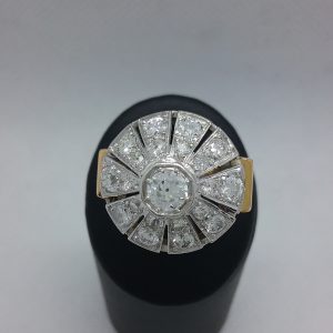 Bague diamants 1950