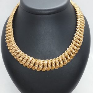 Collier maille américaine