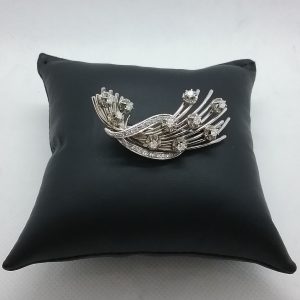 Broche diamants