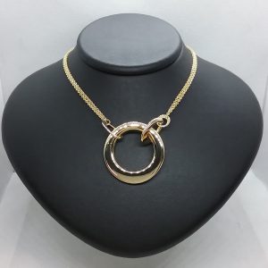 Collier motif cercle