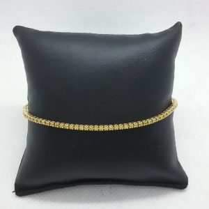 Bracelet diamants jaunes