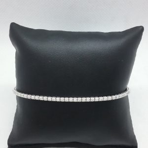 Bracelet rivière diamants