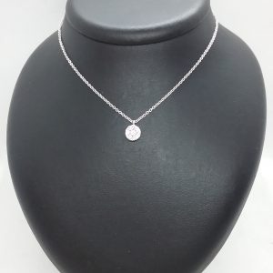 Collier pendentif diamants