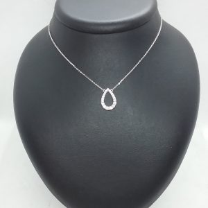 Collier pendentif diamants