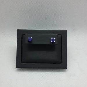 Boucles d'oreilles saphirs