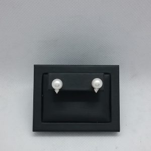 Clous d'oreilles perle de culture