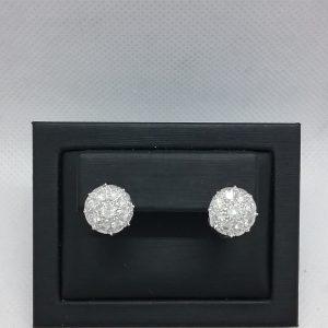 Boucles d'oreilles diamants