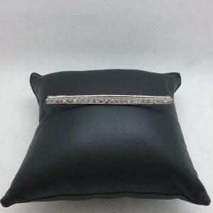 Broche barrette diamants