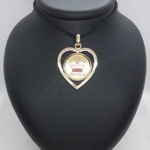 Coeur médaille d'amour