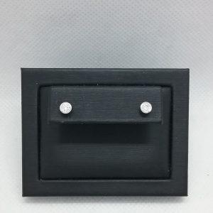 Clous d'oreilles diamants