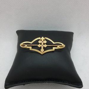 Broche croix de Lorraine