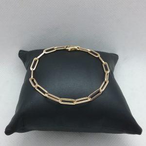 Bracelet maille figaro
