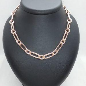 Collier maille figaro