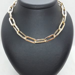 Collier maille figaro