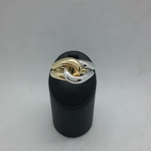 Bague bicolore