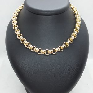 Collier maille jaseron