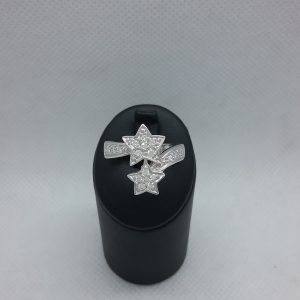 Bague étoiles diamants
