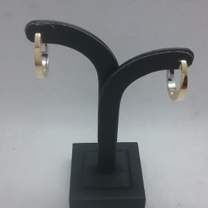 Créoles bicolores réversibles