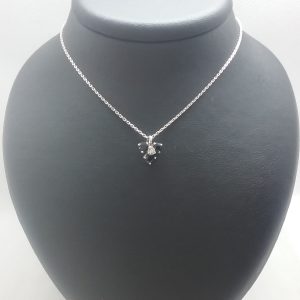 Collier saphirs diamant