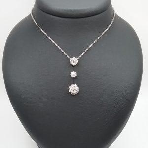Collier diamants
