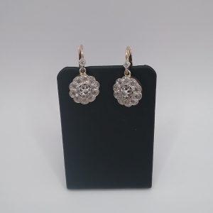 Boucles d'oreilles diamants