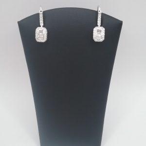 Boucles d'oreilles diamants