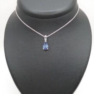Pendentif saphir et diamant