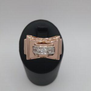 Bague 3 diamants