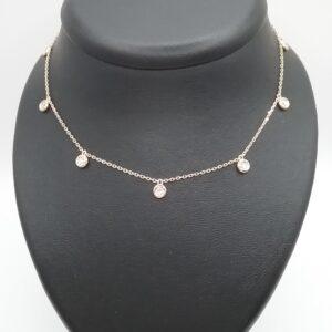 Collier diamants
