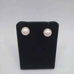 Clous d'oreilles perles de culture