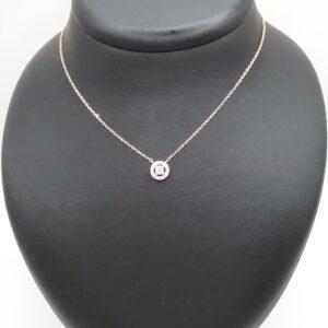 Collier or jaune diamants