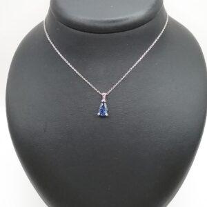 Pendentif saphir