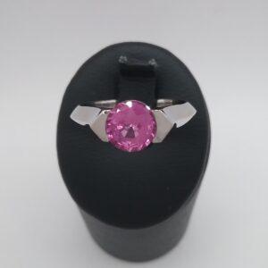 Bague saphir rose