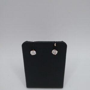 Boucles d'oreilles diamants