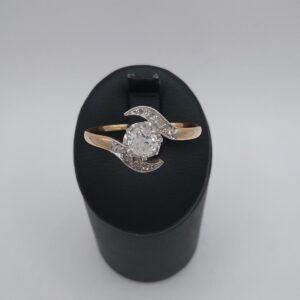 Bague diamant 1900