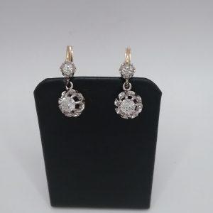 Boucles d'oreilles diamants