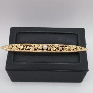 Barrette perles
