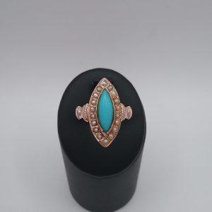 Bague turquoise